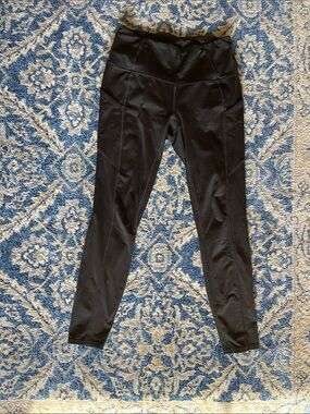 RBX Black Athletic Leggings with Pockets